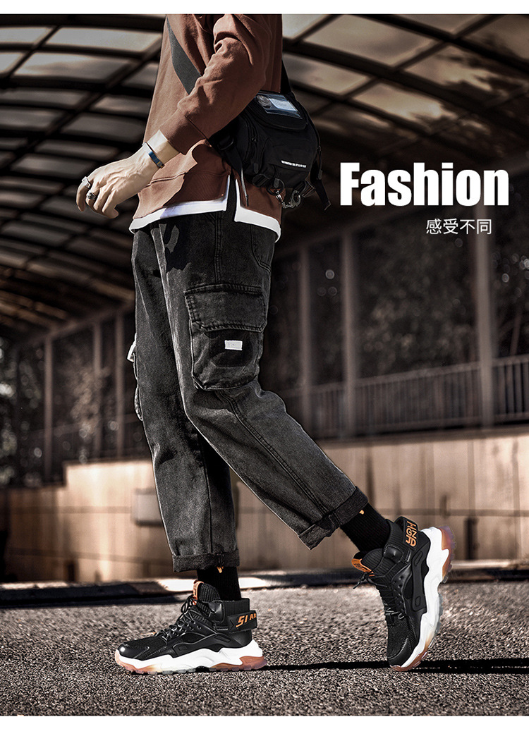 Summer Daily round Head Solid Color Low Cut White Flat Heel Front Lace-up Warm Female Universal Dad Shoes
