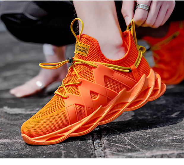 22 New Foreign Trade Supply Trend Wild Candy Color Flying Woven Sports Shoes Fashionable Breathable Casual Shoes Men's Shoes 22 New Foreign Trade Supply Trend Wild Candy Color Flying Woven Sports Shoes Fashionable Breathable Casual Shoes Men's Shoes