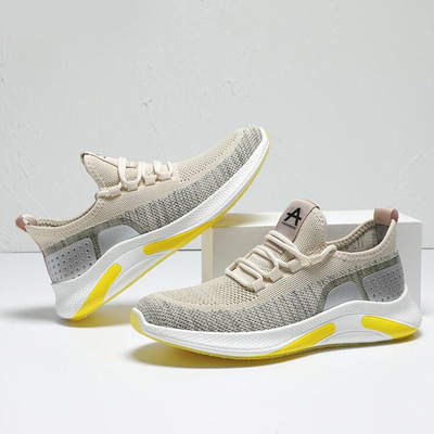 Men&#039;s Sports Shoes 2021 Spring New Trendy Shoes Student Casual Running Shoes Cross-Border Wholesale Men&#039;s Shoes