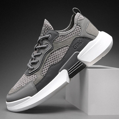 Cross Border men's Shoes Sport Mesh Upper Shoes Breathable Running Shoes Men 2020 Summer New Comfortable Men's Leisure sports shoes