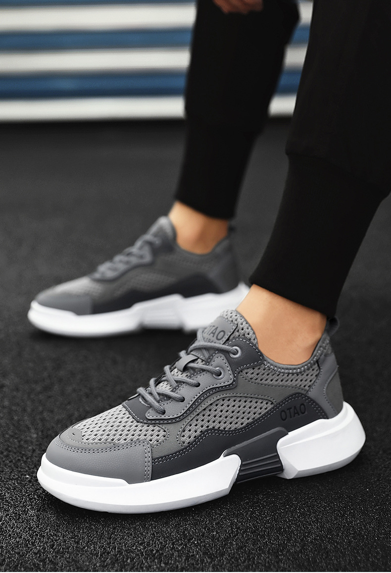 Cross Border men's Shoes Sport Mesh Upper Shoes Breathable Running Shoes Men 2020 Summer New Comfortable Men's Leisure sports shoes Cross Border men's Shoes Sport Mesh Upper Shoes Breathable Running Shoes Men 2020 Summer New Comfortable Men's Leisure sports shoes