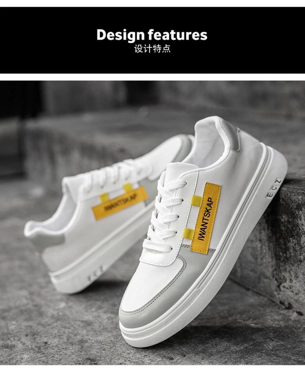 Men's Shoes Spring Tide Shoes 2021 New Fashion Casual Sports Shoes Korean Students Color Matching Low-Top Sneakers Wholesale
