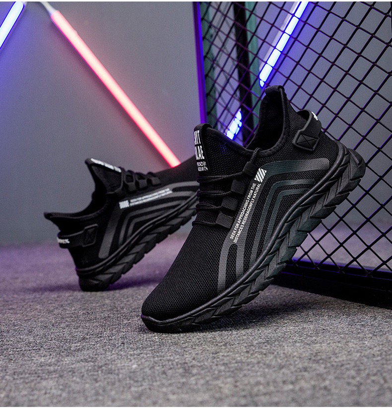 New 2020 Flying Woven Shoes Men's Shoes Breathable Coconut Low-Top Men's Casual Shoes Sports Shoes Running Shoes Internet Hot Shoes