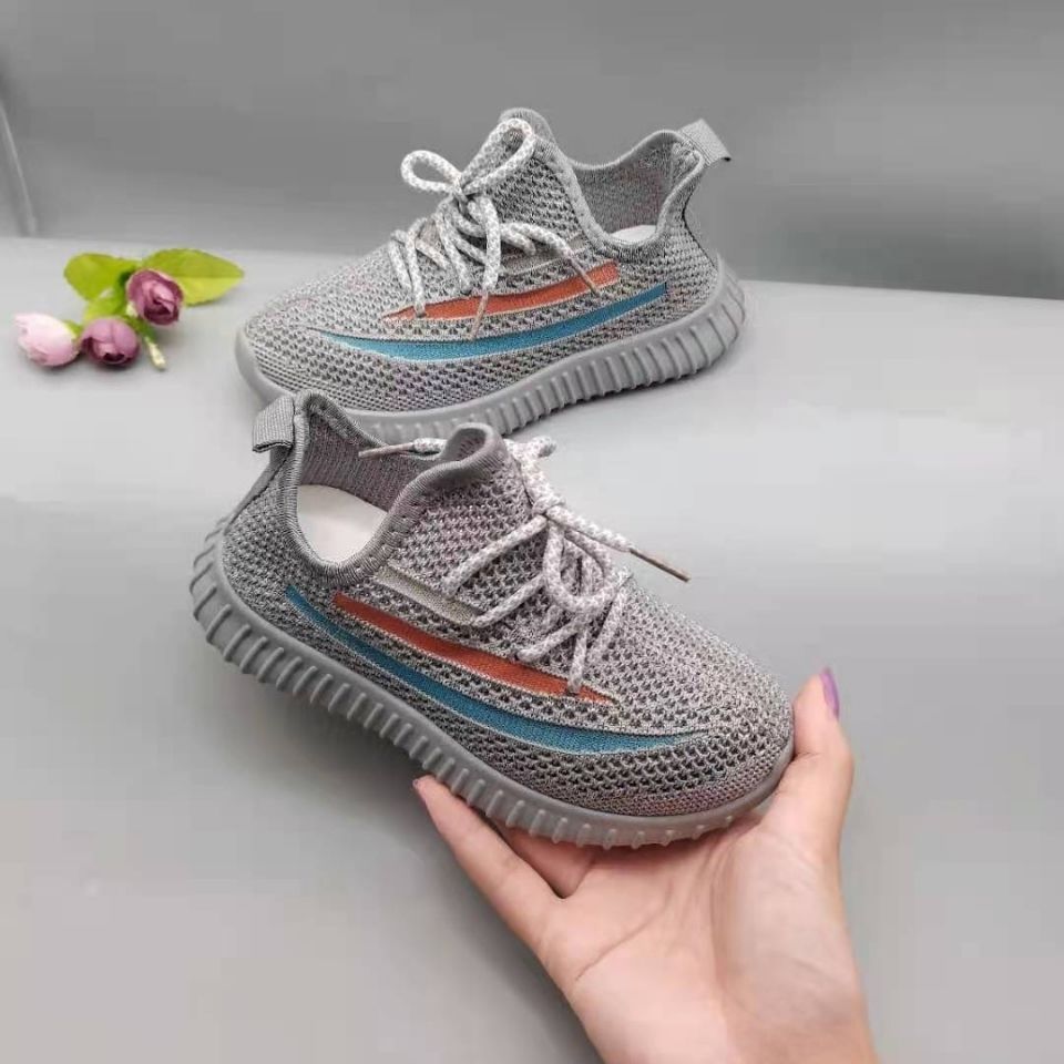 Girls&#039; Coconut Shoes 2021 Autumn New Children&#039;s Sports Shoes Boys&#039; Light Running Shoes Non-Slip Breathable Casual Shoes