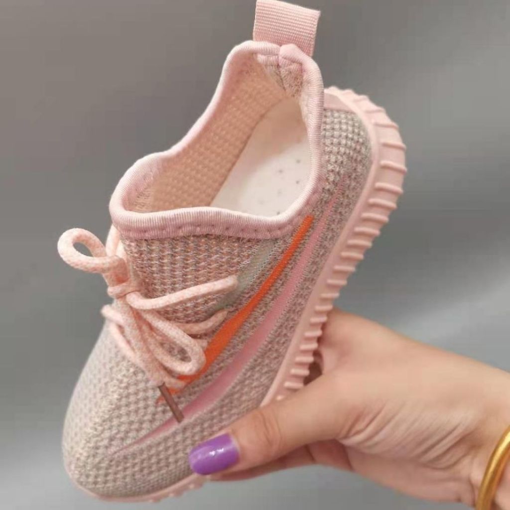 Girls' Coconut Shoes 2021 Autumn New Children's Sports Shoes Boys' Light Running Shoes Non-Slip Breathable Casual Shoes