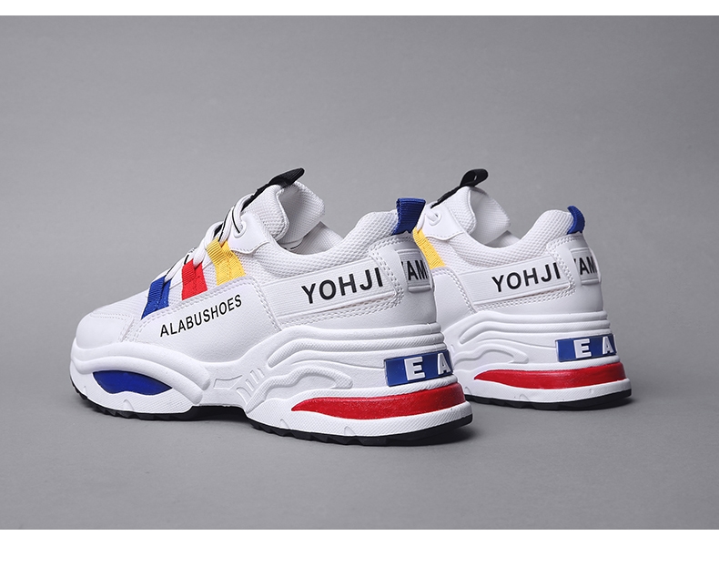 Spring ins super hot dad shoes breathable sports shoes women&#039;s shoes thick soles