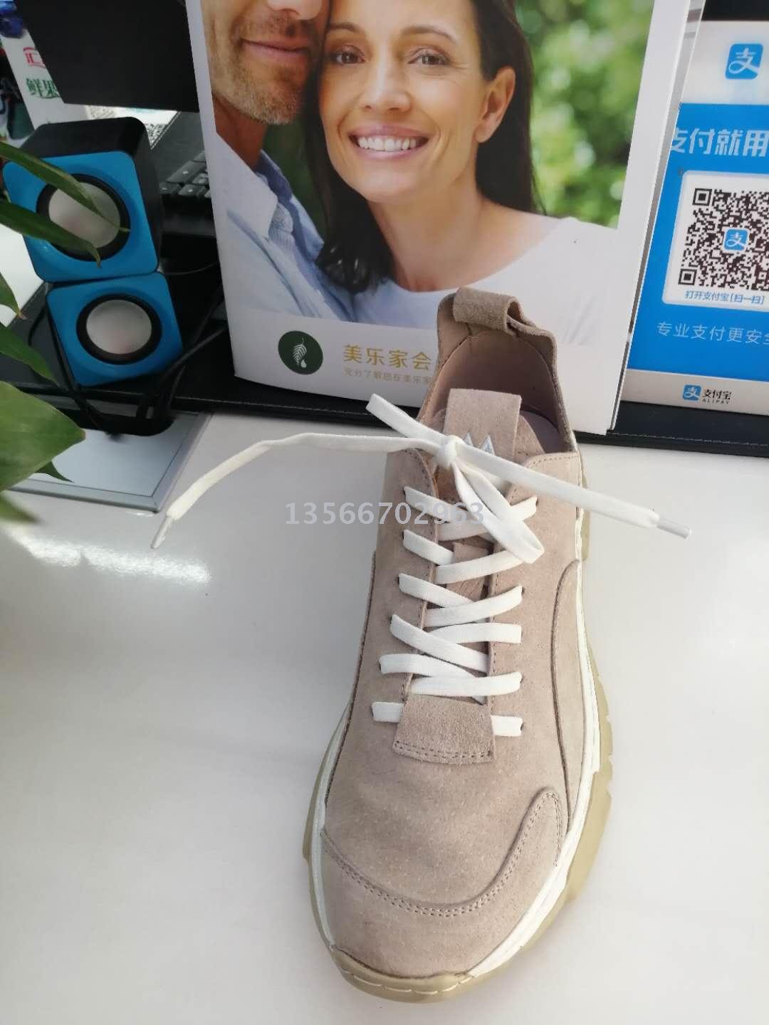 In stock, leather men&#039;s shoes fall lacing leather trendy men&#039;s sports shoes leisure Korean men&#039;s shoes