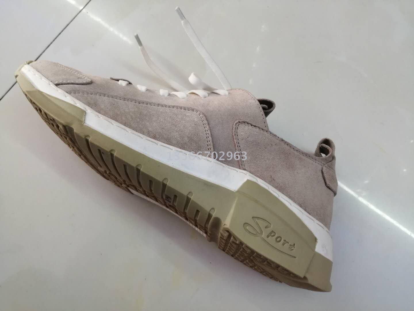 In stock, leather men&#039;s shoes fall lacing leather trendy men&#039;s sports shoes leisure Korean men&#039;s shoes