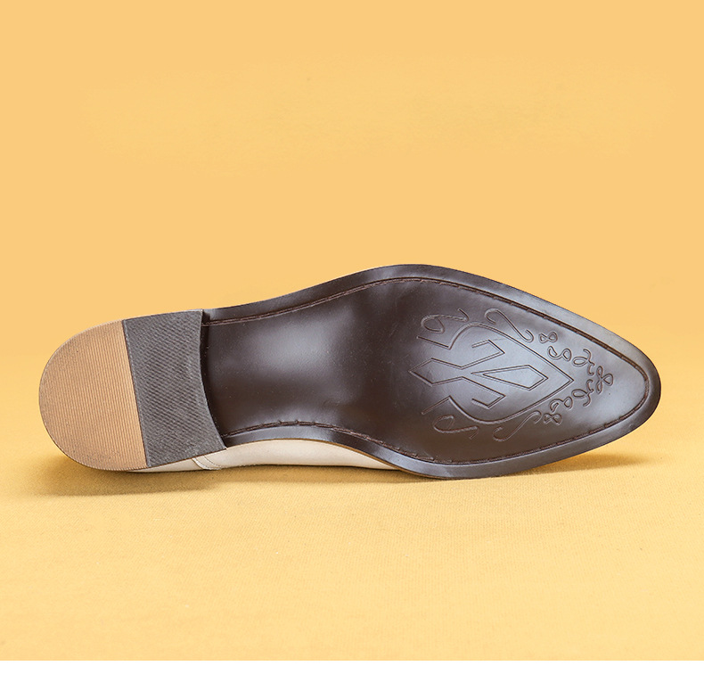 White Leather Shoes Men's Genuine Leather Business Formal Wear British Simple Pointed Oxford Shoes Physical Store Wholesale Men's Shoes White Leather Shoes Men's Genuine Leather Business Formal Wear British Simple Pointed Oxford Shoes Physical Store Wholesale Men's Shoes