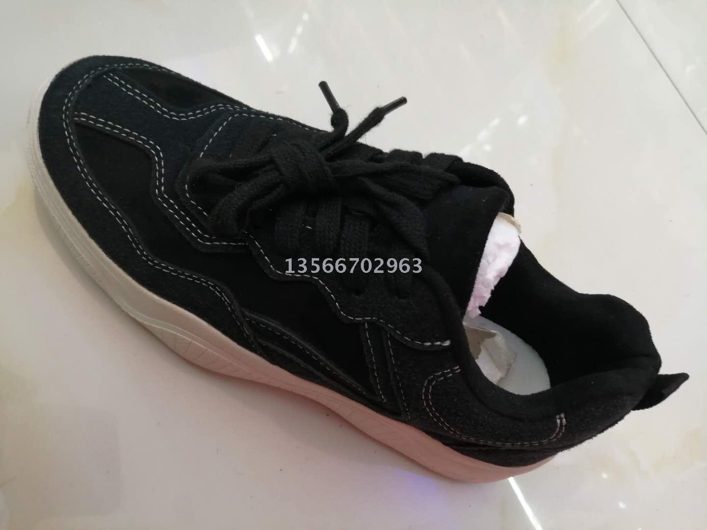 Spot stock vintage leather casual sports shoes Ladies Lacing flat leather shoes