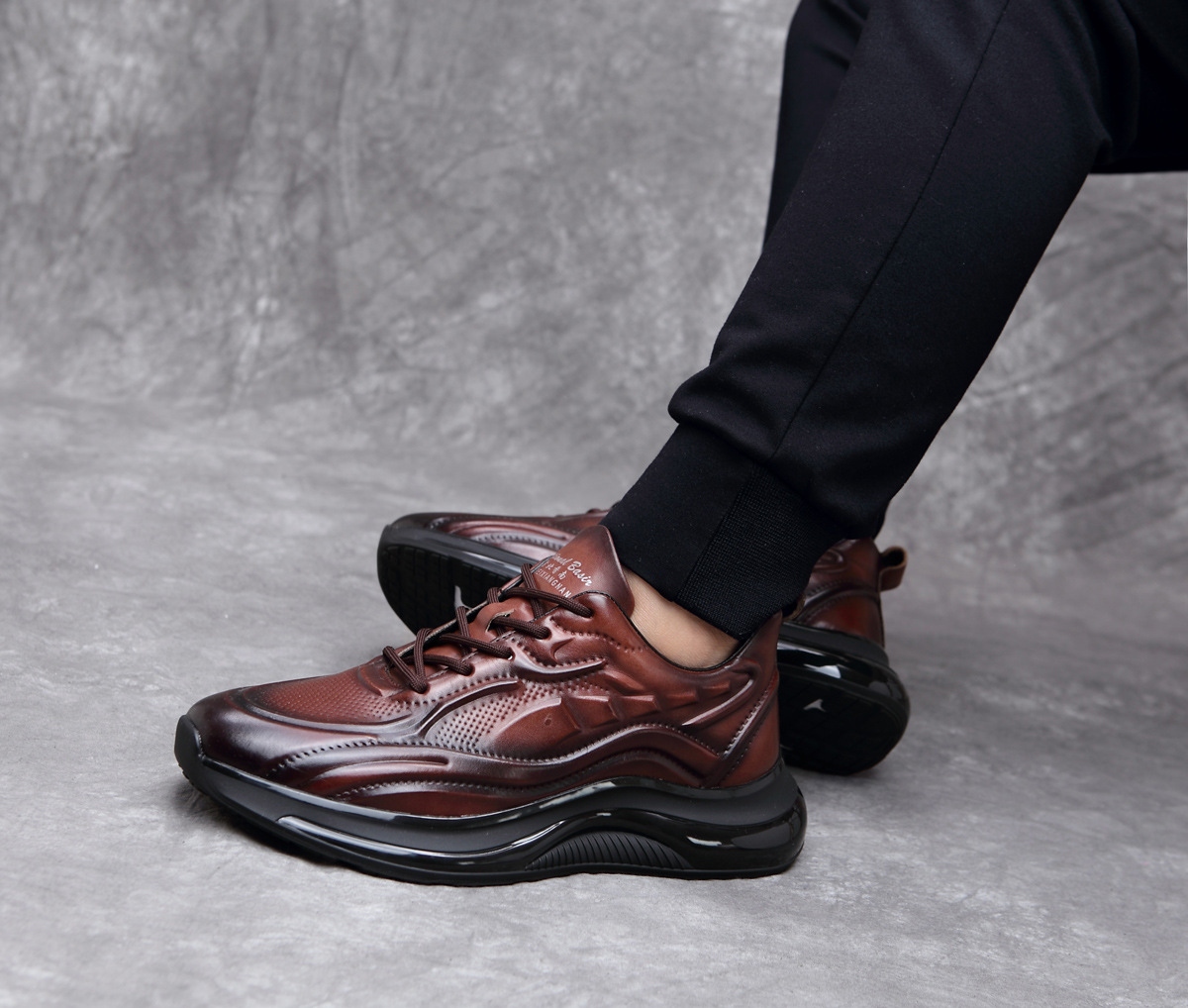 Trendy Business Leather Men&#039;s Casual Sports Leather Shoes