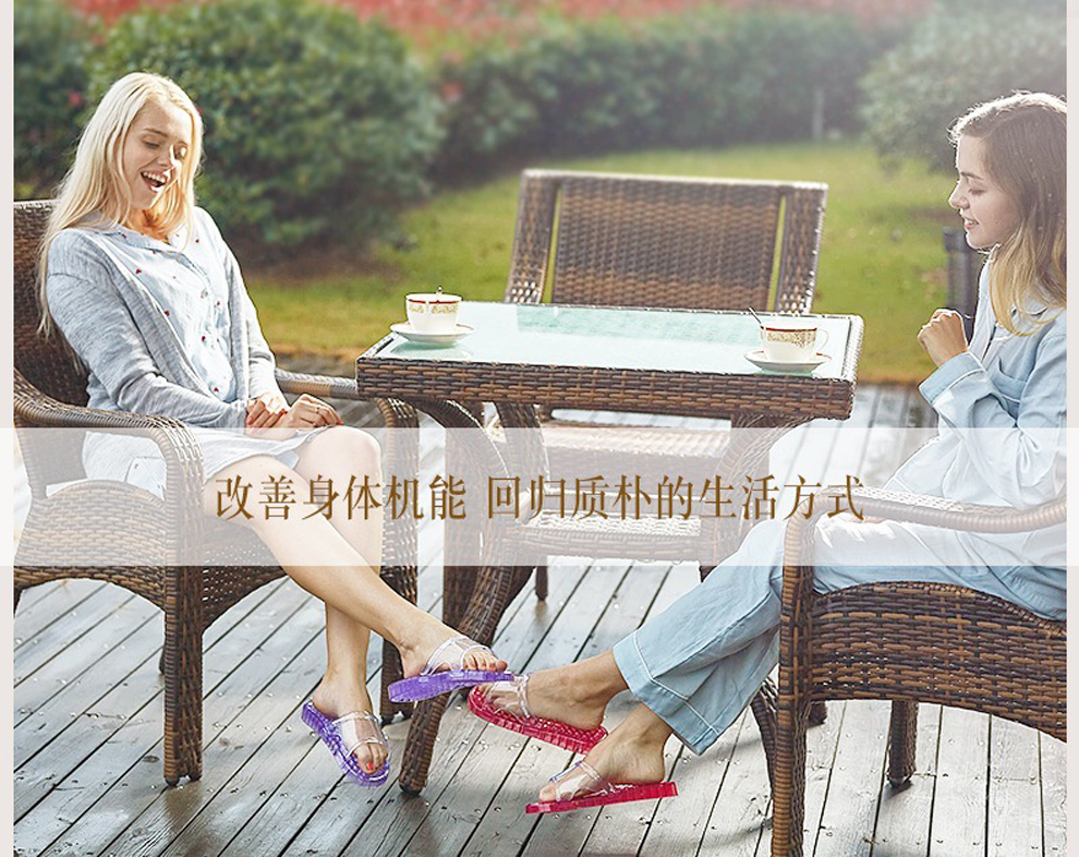 Multi-Color Optional Sandals Foot Massage Slippers Women's Summer Indoor Home Bathroom Foot Acupuncture Point Home Foot Massage Shoes