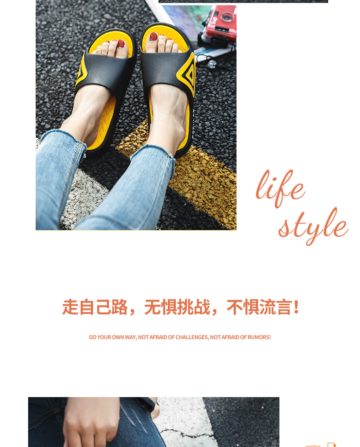 2020 new trend of men's slippers, home slippers, women's non-slip, household bath slippers, slippers and sandals in summer