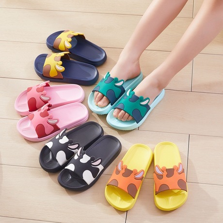 High Quality New Eco-friendly EVA High Elastic Rubber and Plastic Parent-Child Adult and Children Home Bathroom Bath Sandals
