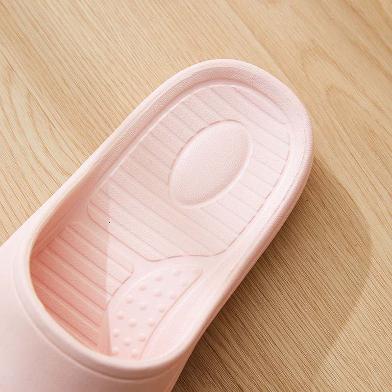 Wholesale Summer Bathroom Bath Slippers Home Fashion Solid Color Men and Women Couples Sandals Indoor and Outdoor Wearable