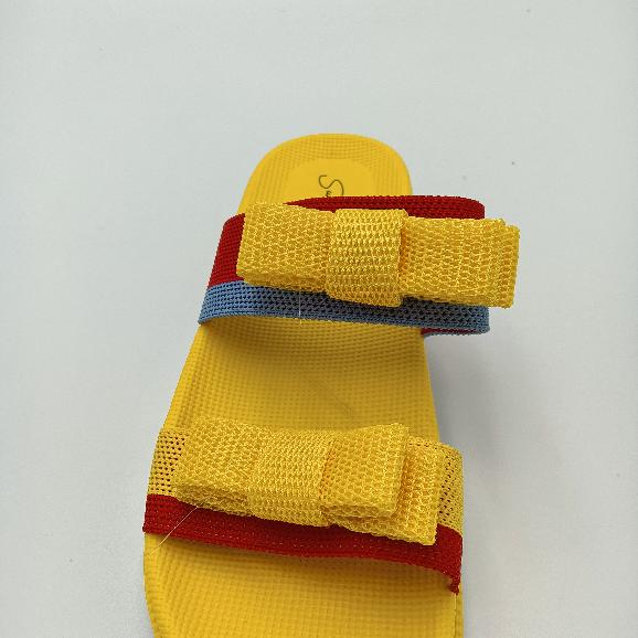 New Summer Thick Bottom Double Strap Flying Woven Surface Bow Outer Wear Ladies' Sandals Waterproof Beach Word Fashion Shoes New Summer Thick Bottom Double Strap Flying Woven Surface Bow Outer Wear Ladies' Sandals Waterproof Beach Word Fashion Shoes