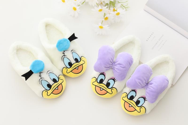 Soft Half Enclosing Slipper Girl&#039;s Heart Autumn and Winter Warm and Cute Japanese Ins Indoor Home Woolen Slipper Girl