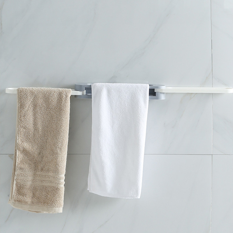 Best-Seller on Douyin Creative Multi-Functional Folding Three-in-One Slipper Rack Bathroom Wall-Mounted Toilet Punch-Free Storage Rack