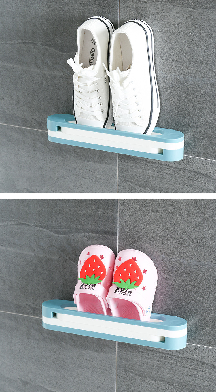 Best-Seller on Douyin Creative Multi-Functional Folding Three-in-One Slipper Rack Bathroom Wall-Mounted Toilet Punch-Free Storage Rack Best-Seller on Douyin Creative Multi-Functional Folding Three-in-One Slipper Rack Bathroom Wall-Mounted Toilet Punch-Free Storage Rack