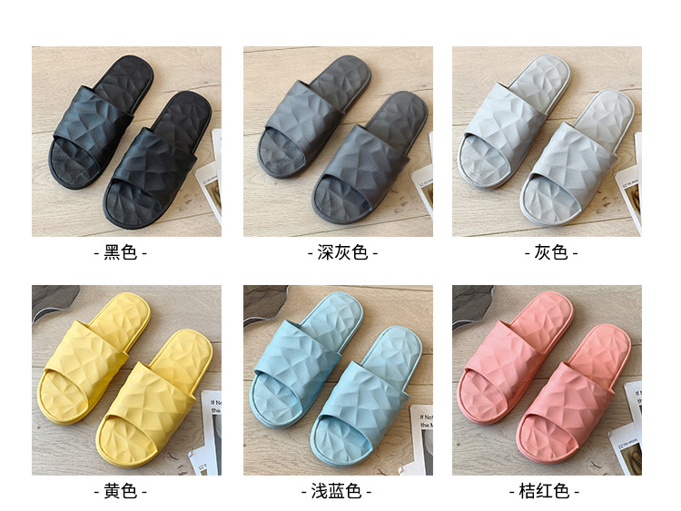 Slipper Female Summer Wear Bathroom Bath Summer Home Indoor Couple Summer Men's Slippers Household Non-Slip