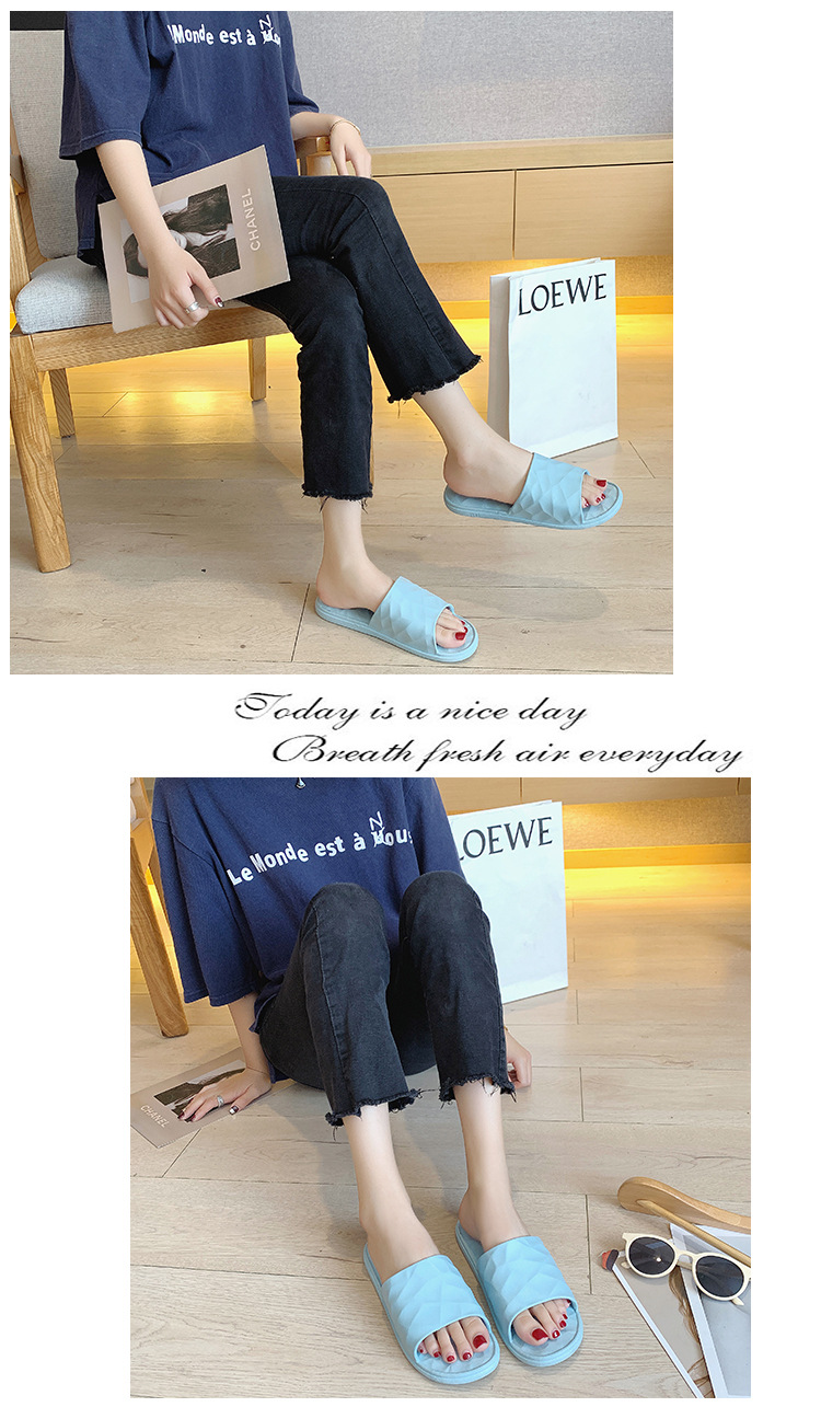 Slipper Female Summer Wear Bathroom Bath Summer Home Indoor Couple Summer Men's Slippers Household Non-Slip