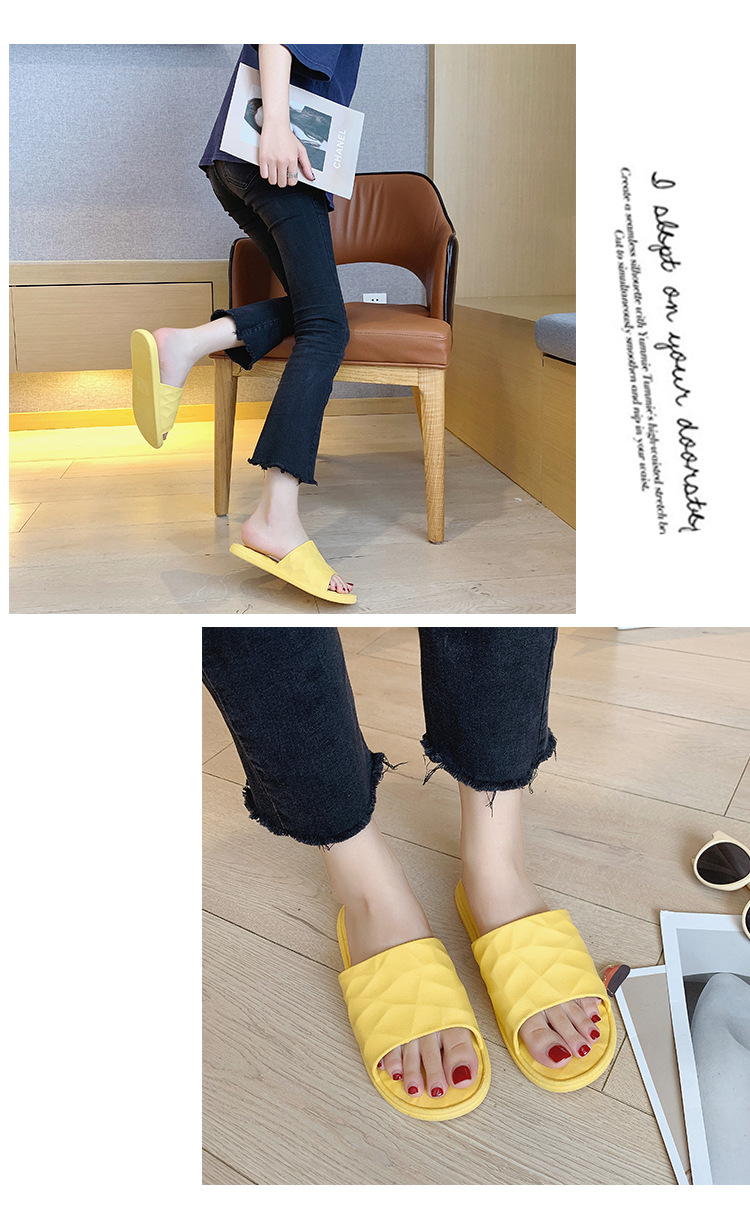 Slipper Female Summer Wear Bathroom Bath Summer Home Indoor Couple Summer Men's Slippers Household Non-Slip