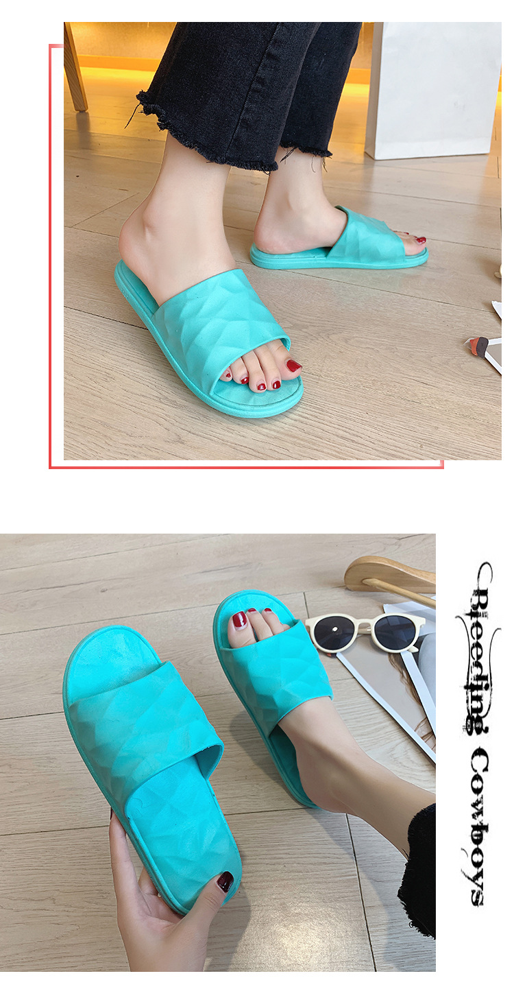 Slipper Female Summer Wear Bathroom Bath Summer Home Indoor Couple Summer Men's Slippers Household Non-Slip