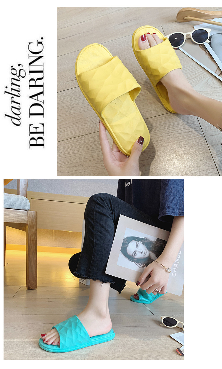 Slipper Female Summer Wear Bathroom Bath Summer Home Indoor Couple Summer Men's Slippers Household Non-Slip