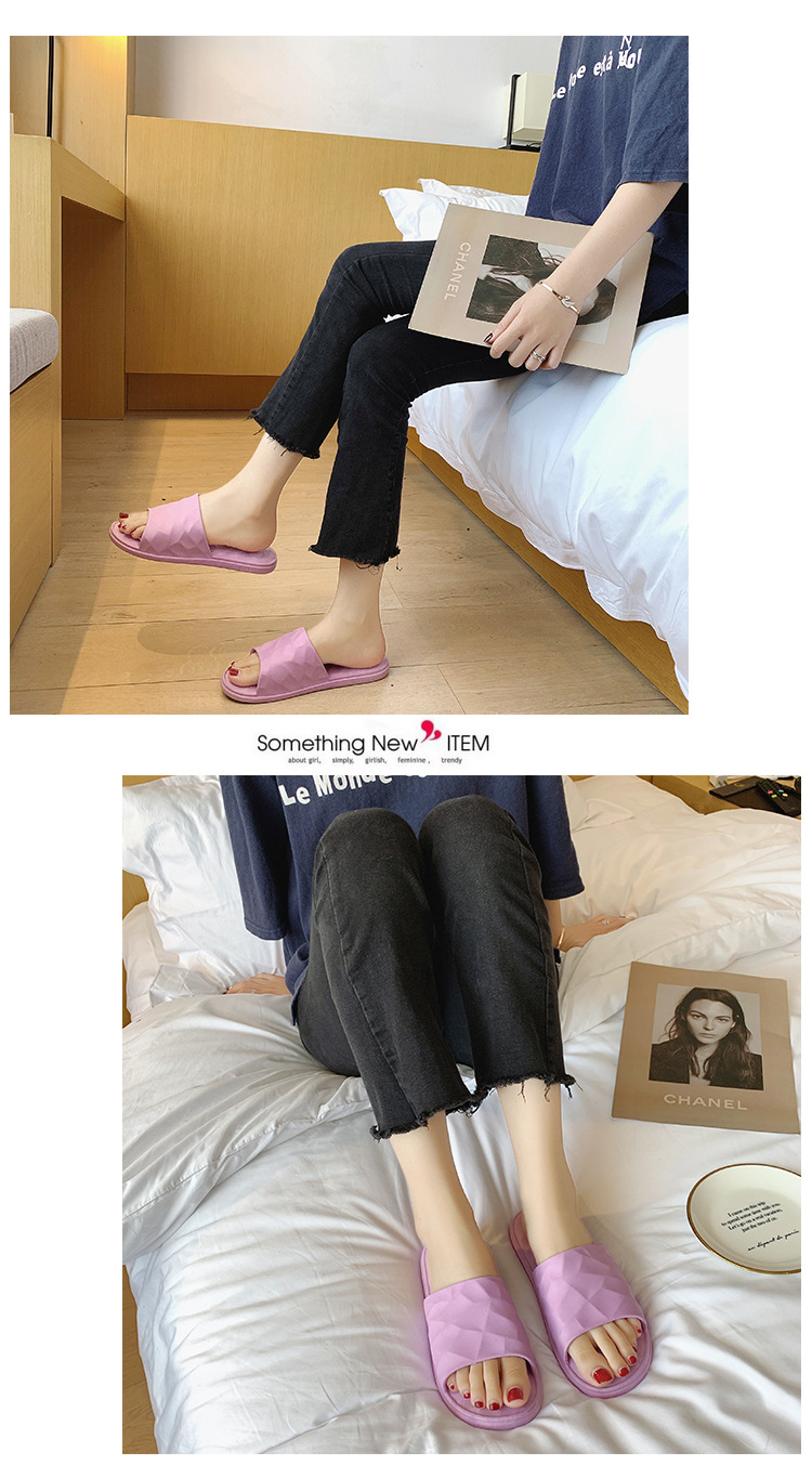 Slipper Female Summer Wear Bathroom Bath Summer Home Indoor Couple Summer Men's Slippers Household Non-Slip