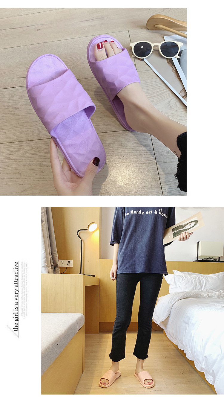 Slipper Female Summer Wear Bathroom Bath Summer Home Indoor Couple Summer Men's Slippers Household Non-Slip