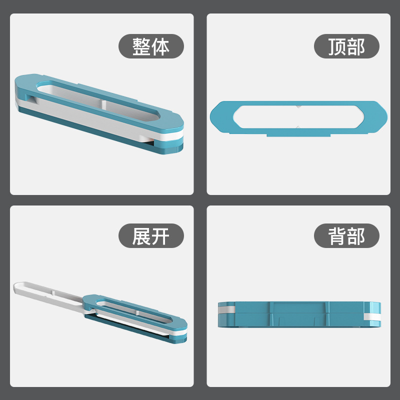 New Foldable One to Three Slipper Rack Space-Saving Punch-Free Bathroom Toilet Shoes Cool Towel Storage Rack