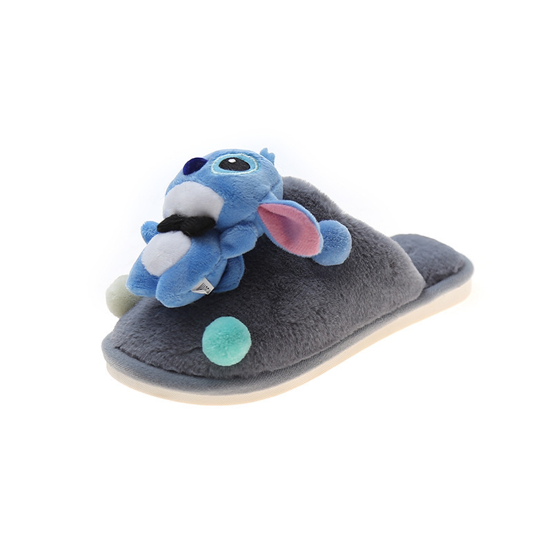 Korean Style Winter Cute Fashion Cartoon Plush Closed Toe Home Slippers Doll Woolen Slipper Student Fashion Slippers Female H Korean Style Winter Cute Fashion Cartoon Plush Closed Toe Home Slippers Doll Woolen Slipper Student Fashion Slippers Female H