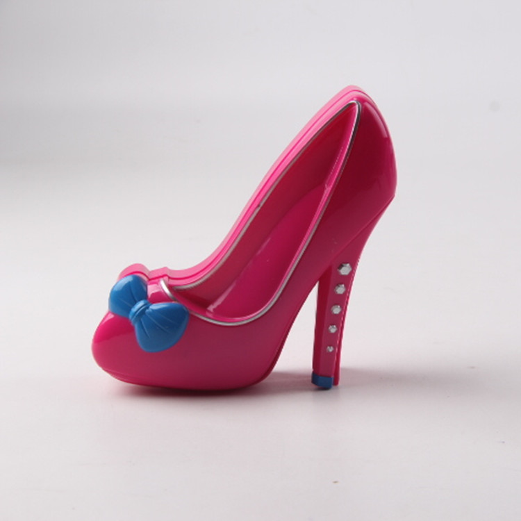 Yiwu small commodity stalls source of goods foreign trade toys wholesale fashion glass slipper color makeup F35053