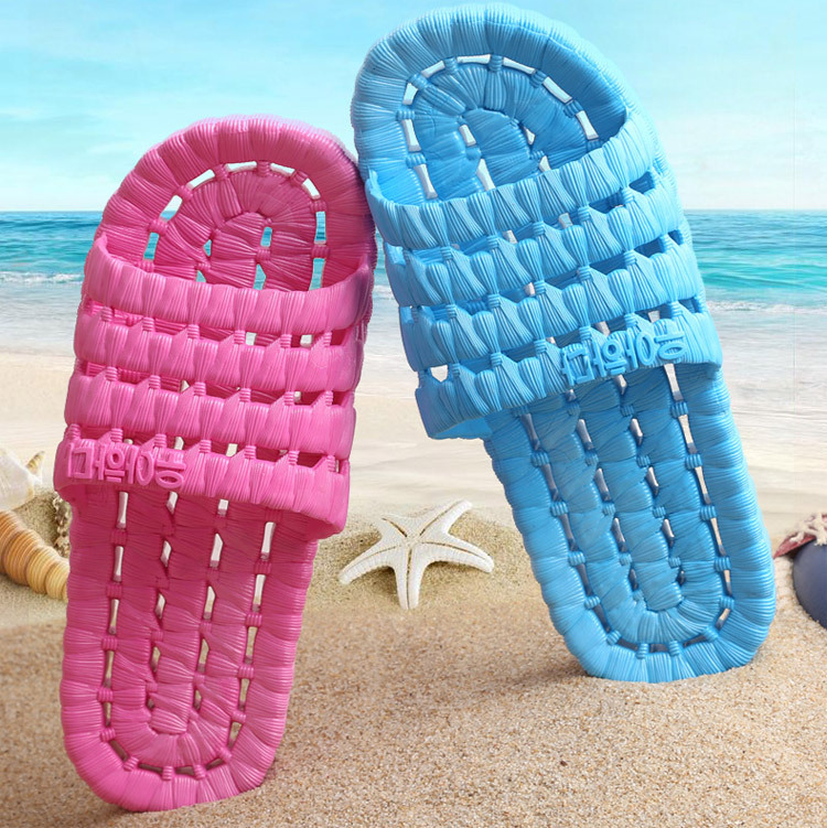Bathroom leaking in summer Sandals new odor-free couple inside and outside the bedroom slipper manufacturers wholesale