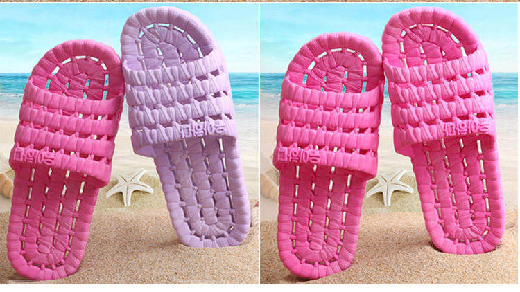 Bathroom leaking in summer Sandals new odor-free couple inside and outside the bedroom slipper manufacturers wholesale