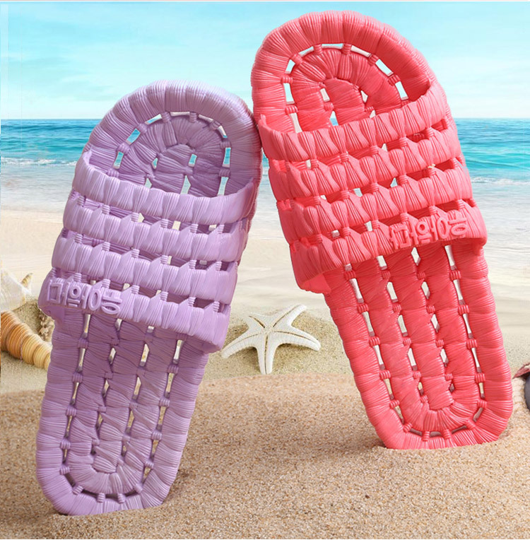 Bathroom leaking in summer Sandals new odor-free couple inside and outside the bedroom slipper manufacturers wholesale