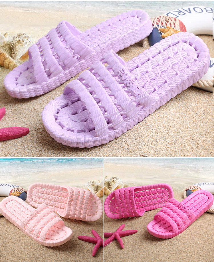 Bathroom leaking in summer Sandals new odor-free couple inside and outside the bedroom slipper manufacturers wholesale