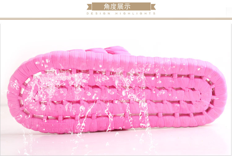 Bathroom leaking in summer Sandals new odor-free couple inside and outside the bedroom slipper manufacturers wholesale