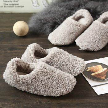New Cover Heel Moon Shoes Couple's Warm NonSlip Padded Casual Indoor Winter Plush Slipper Home CottonPadded Shoes Women New Cover Heel Moon Shoes Couple's Warm NonSlip Padded Casual Indoor Winter Plush Slipper Home CottonPadded Shoes Women