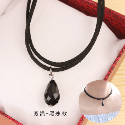 Harajuku Retro Velvet Band Necklace Loli Lace Flower Neckband Necklet Women's Short Clavicle Chain Necklace Wholesale Harajuku Retro Velvet Band Necklace Loli Lace Flower Neckband Necklet Women's Short Clavicle Chain Necklace Wholesale