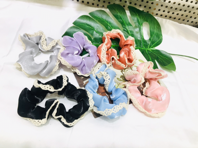 Small Circle Lace Large Intestine Ring Intestine Circle Hair Ring Hair Rope Rubber Band Head Tie Headdress Flower Headwear Hair Accessories Small Circle Lace Large Intestine Ring Intestine Circle Hair Ring Hair Rope Rubber Band Head Tie Headdress Flower Headwear Hair Accessories