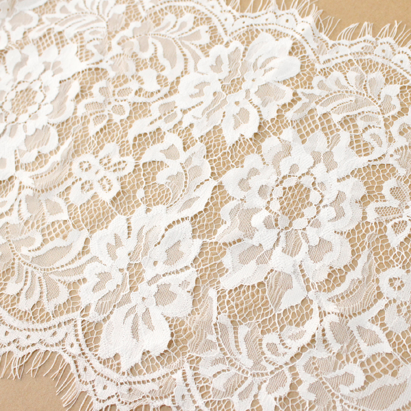 Table Runner Tablecloth Leaves White Flowers Lace 30 * 300cm Dining Table Wedding Wedding, Marriage Party