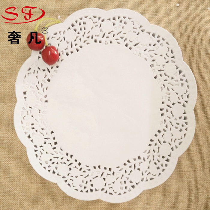 Food grade cake at the end of paper pad hollow lace paper dessert flower paper pad paper insulation pad Food grade cake at the end of paper pad hollow lace paper dessert flower paper pad paper insulation pad