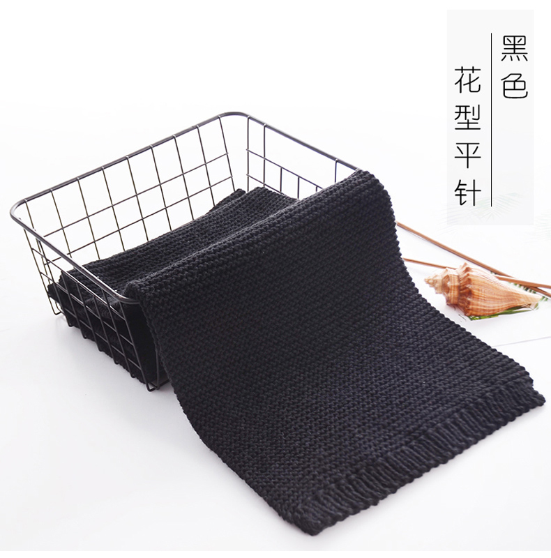 Woven Scarf Wool Hand-Woven DIY Material Package for Boyfriend Soft Scarf Beginner Cashmere Thread Wool Ball