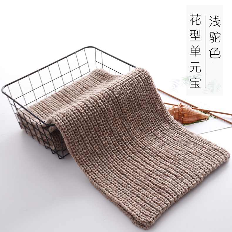 Woven Scarf Wool Hand-Woven DIY Material Package for Boyfriend Soft Scarf Beginner Cashmere Thread Wool Ball