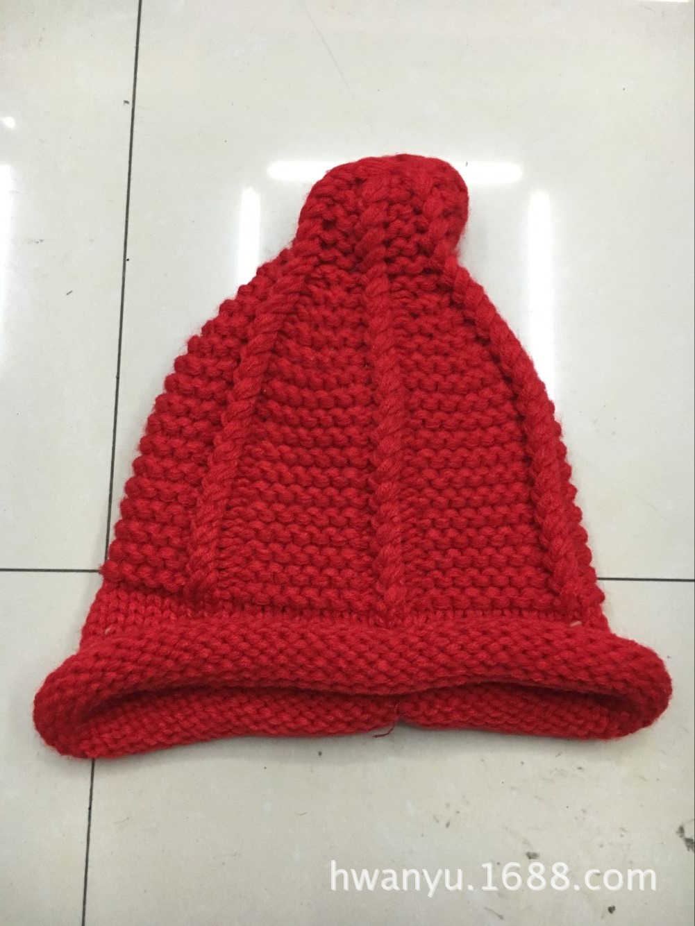 2016 Korean Style Nipple Children's Hat Wool Parent-Child Hat Thick Thread Knitted Witch Hat Woolen Knitted Hat 2016 Korean Style Nipple Children's Hat Wool Parent-Child Hat Thick Thread Knitted Witch Hat Woolen Knitted Hat