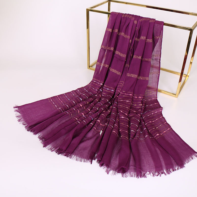 Foreign Trade Popular Style Gold Thread Wool Tassel Scarf Autumn and Winter Pure Cotton Fashion Atmospheric Embroidery Scarf VS090 Foreign Trade Popular Style Gold Thread Wool Tassel Scarf Autumn and Winter Pure Cotton Fashion Atmospheric Embroidery Scarf VS090