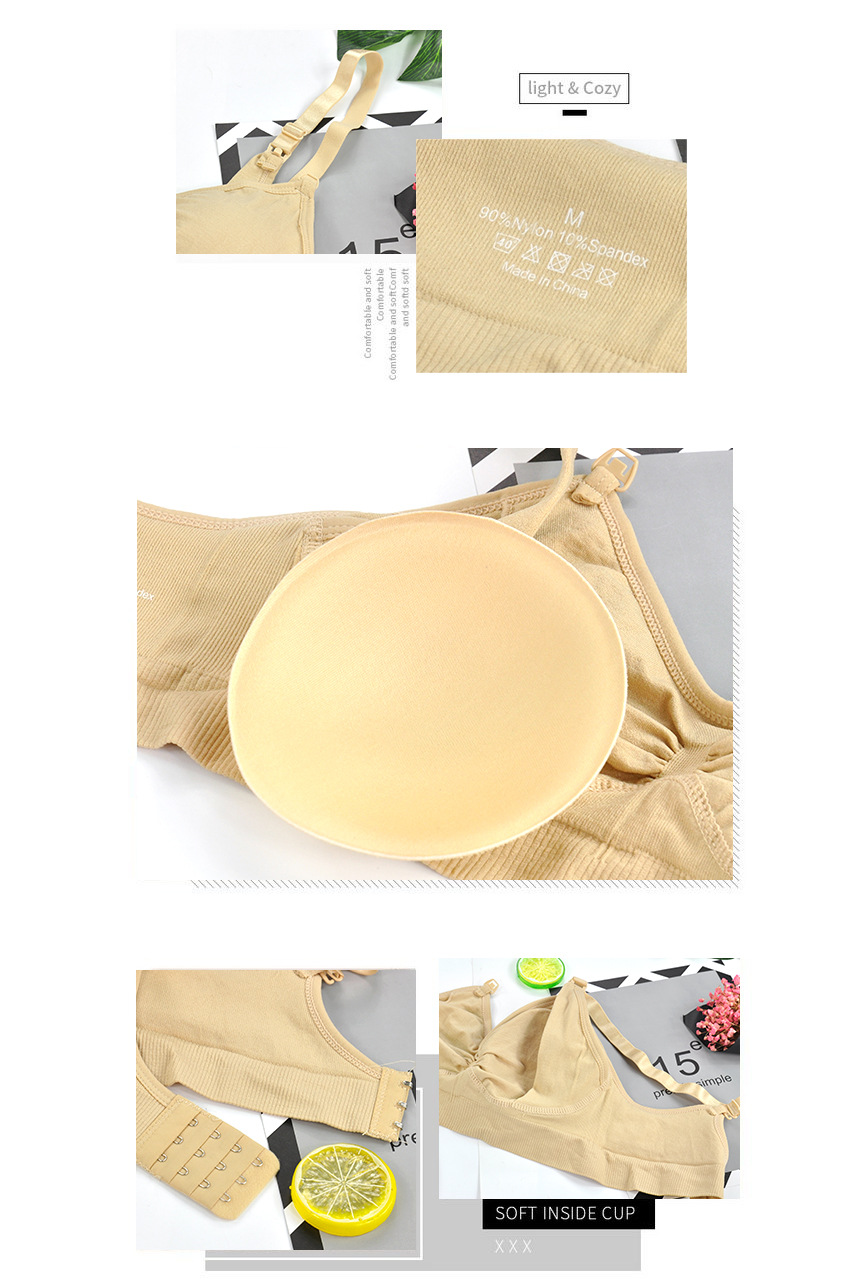 Pregnant Woman Breastfeeding Push up Bras Wireless Front Buckle Bra Nursing Anti-Overflow Large Size Postpartum Mummy Underwear for Women Pregnant Woman Breastfeeding Push up Bras Wireless Front Buckle Bra Nursing Anti-Overflow Large Size Postpartum Mummy Underwear for Women