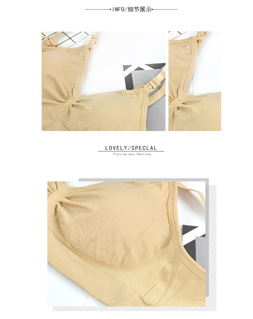 Pregnant Woman Breastfeeding Push up Bras Wireless Front Buckle Bra Nursing Anti-Overflow Large Size Postpartum Mummy Underwear for Women Pregnant Woman Breastfeeding Push up Bras Wireless Front Buckle Bra Nursing Anti-Overflow Large Size Postpartum Mummy Underwear for Women