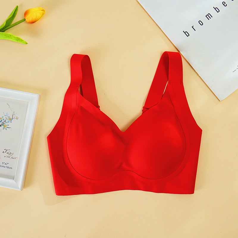 New Bra without Steel Ring Adjusting Bra Breast Holding Push up Comfort Underwear Sports Seamless Bras Spot